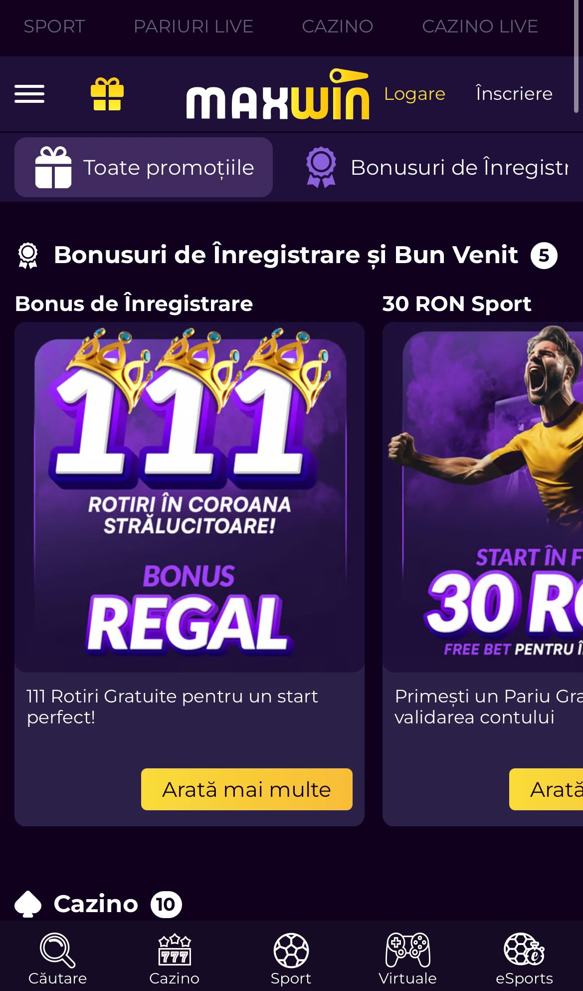 bonusuri maxwin