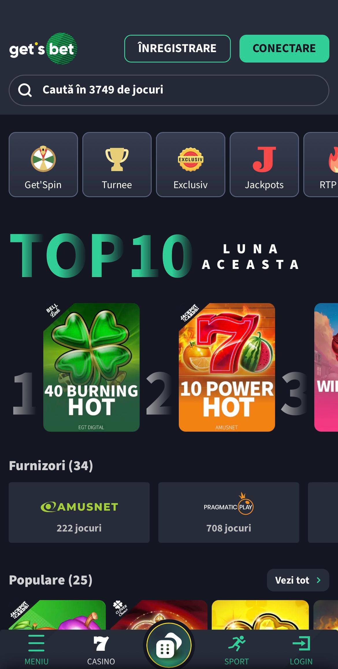 jocuri gets bet