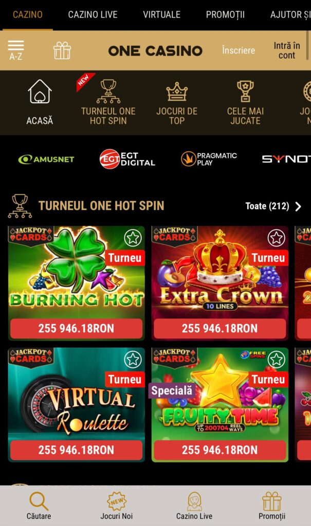 jocuri onecasino
