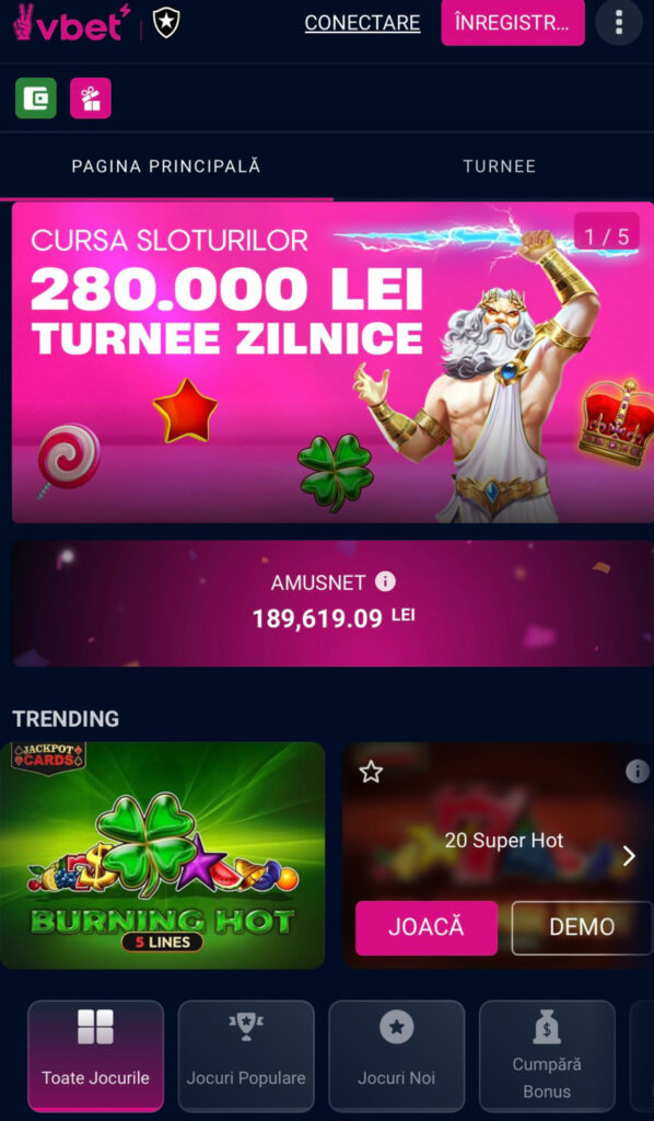 jocuri vbet casino