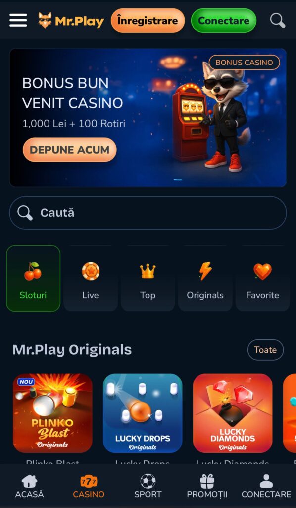 sloturi mr play